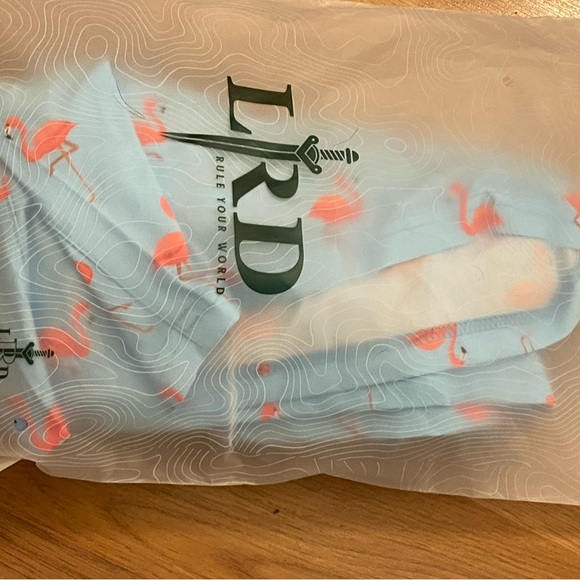 LRD Mens Swim Trunks with compression liner Quick Dry Swim Shorts Medium NWT - Picture 4 of 6